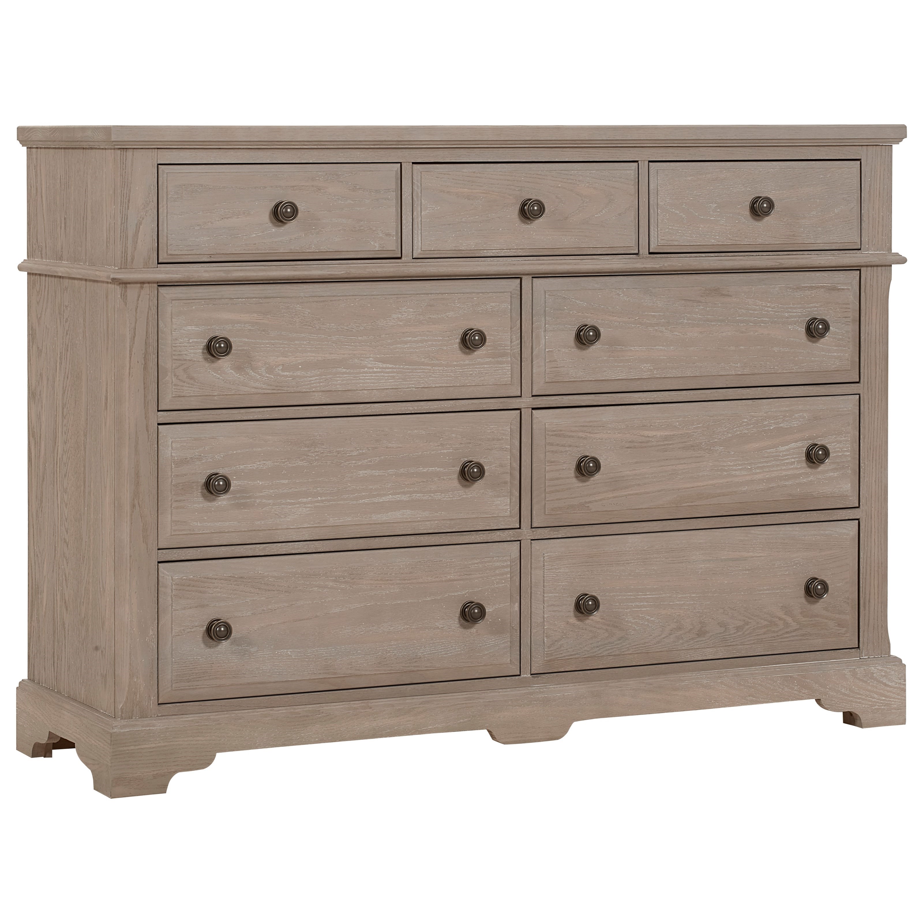 Artisan & Post Heritage 114003 Traditional 9Drawer Dresser with Soft